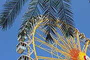 Riesenrad Willenborg auf dem sommerlichen Herbstfest Rosenheim 2019 (©Foto: Martin Schmitz)